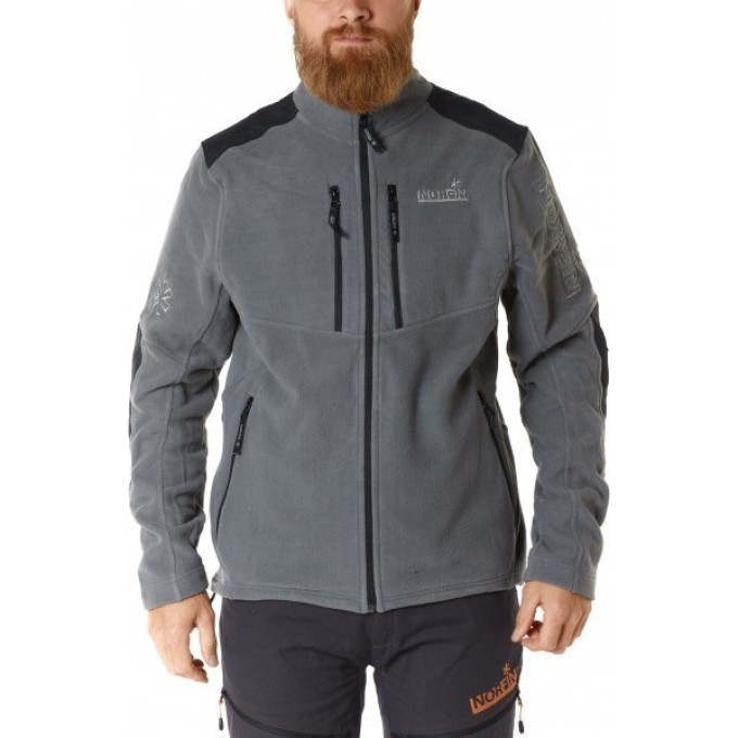Джемпер флисовый NORFIN GLACIER GRAY 06 Р.xxxl 477106-XXXL
