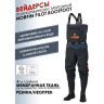 Полукомбинезон забродный NORFIN PILOT BOOTFOOT р.XXL с сапогами резина р.46 82231-46-XXL